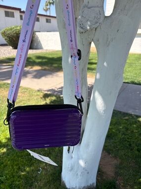 BT21 Purple Hard Shell Clutch